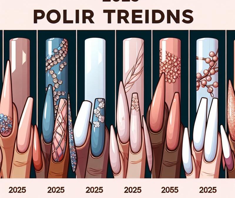 5 Trend unghie 2025: colori e forme da provare subito