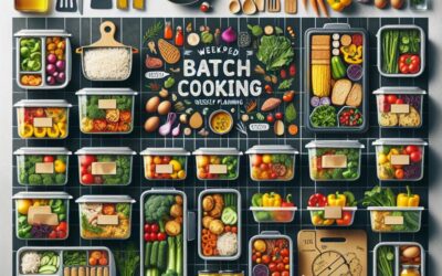 Batch cooking: come organizzare l’alimentazione della settimana